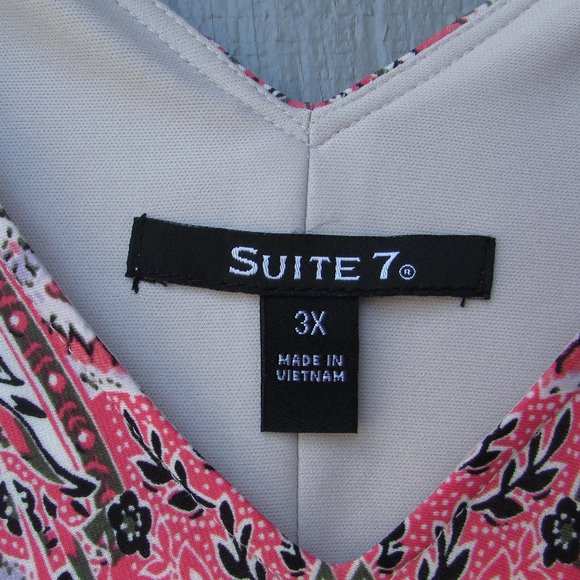 Suite 7 Woman's Dress! Garter waist 3X ! - Picture 6 of 11